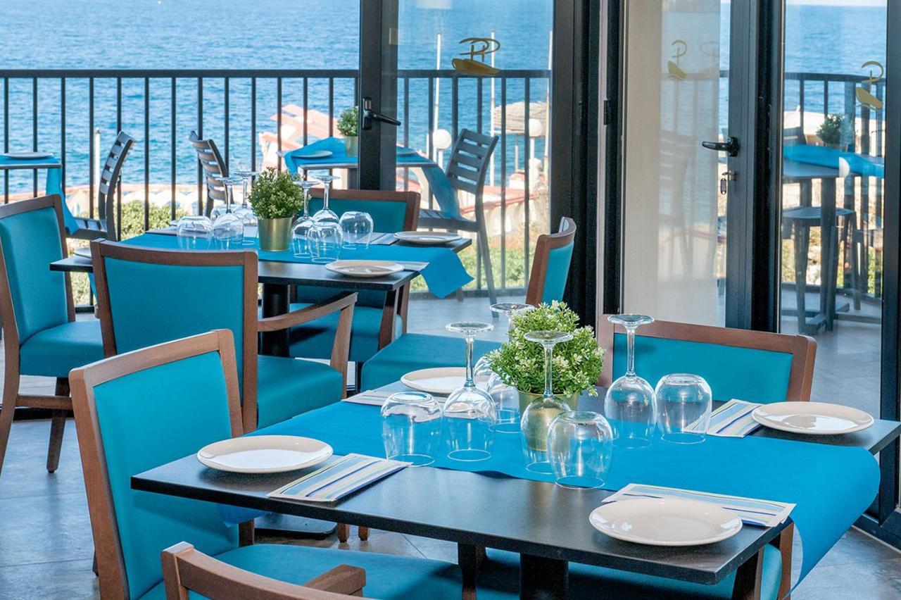 Islet Promenade Seafront 1 Bedroom Apartment With Sea View Balcony By Getawaysmalta Сент-Полс-Бей Екстер'єр фото